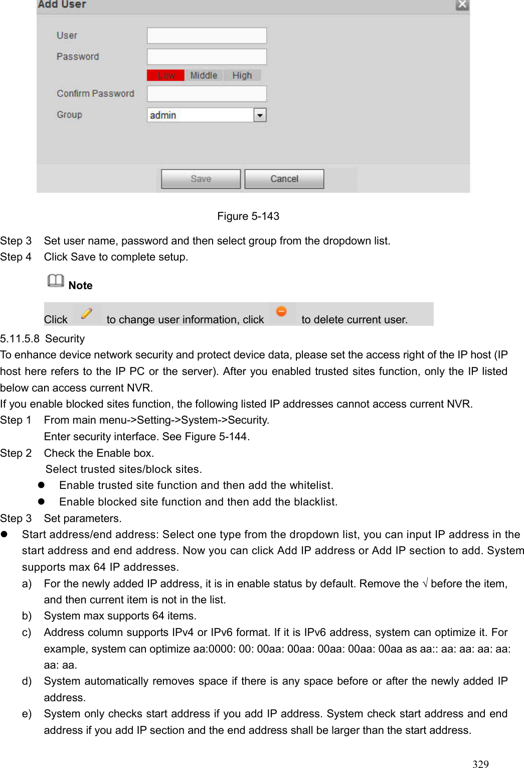 Page 44 of Zhejiang Dahua Vision Technology DHNVR21HSW Network Video Recorder User Manual  4