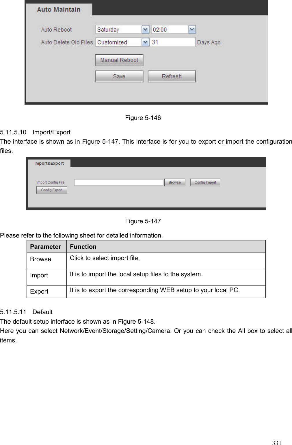 Page 46 of Zhejiang Dahua Vision Technology DHNVR21HSW Network Video Recorder User Manual  4