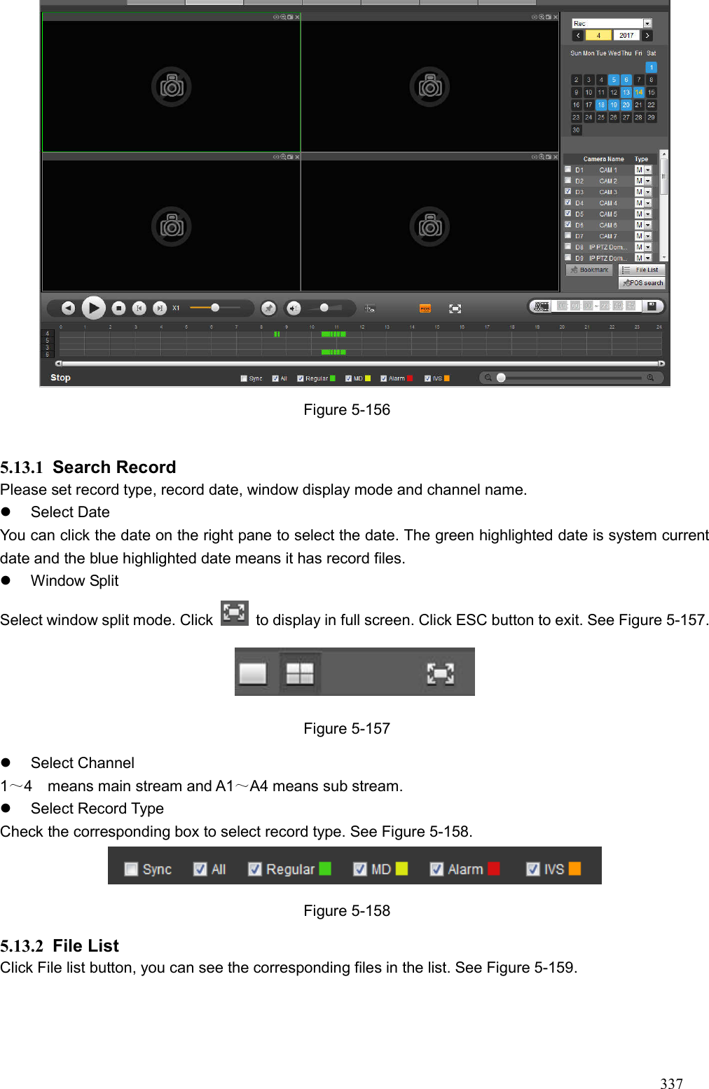 Page 52 of Zhejiang Dahua Vision Technology DHNVR21HSW Network Video Recorder User Manual  4