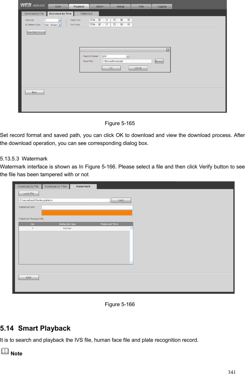 Page 56 of Zhejiang Dahua Vision Technology DHNVR21HSW Network Video Recorder User Manual  4