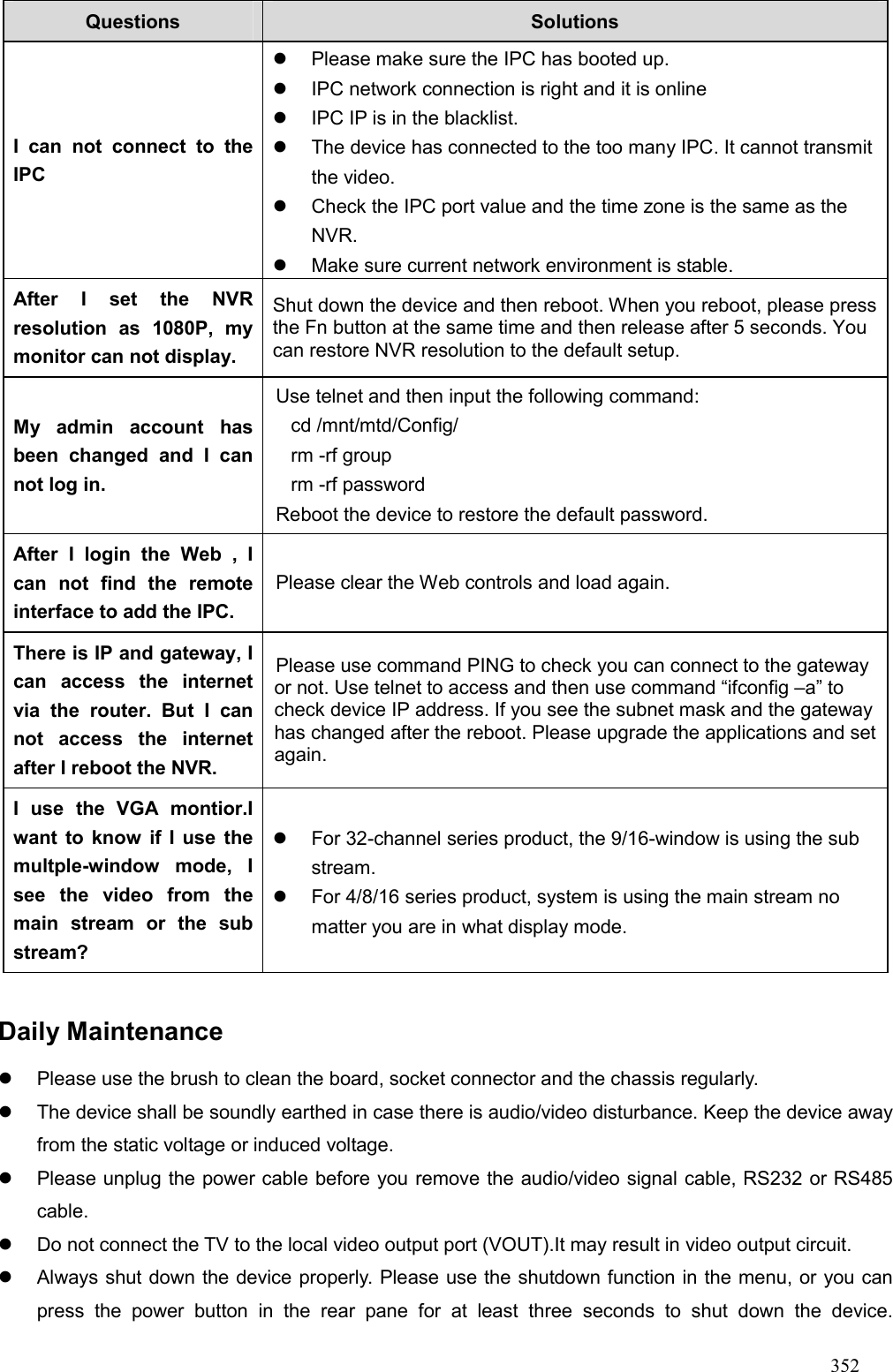 Page 67 of Zhejiang Dahua Vision Technology DHNVR21HSW Network Video Recorder User Manual  4