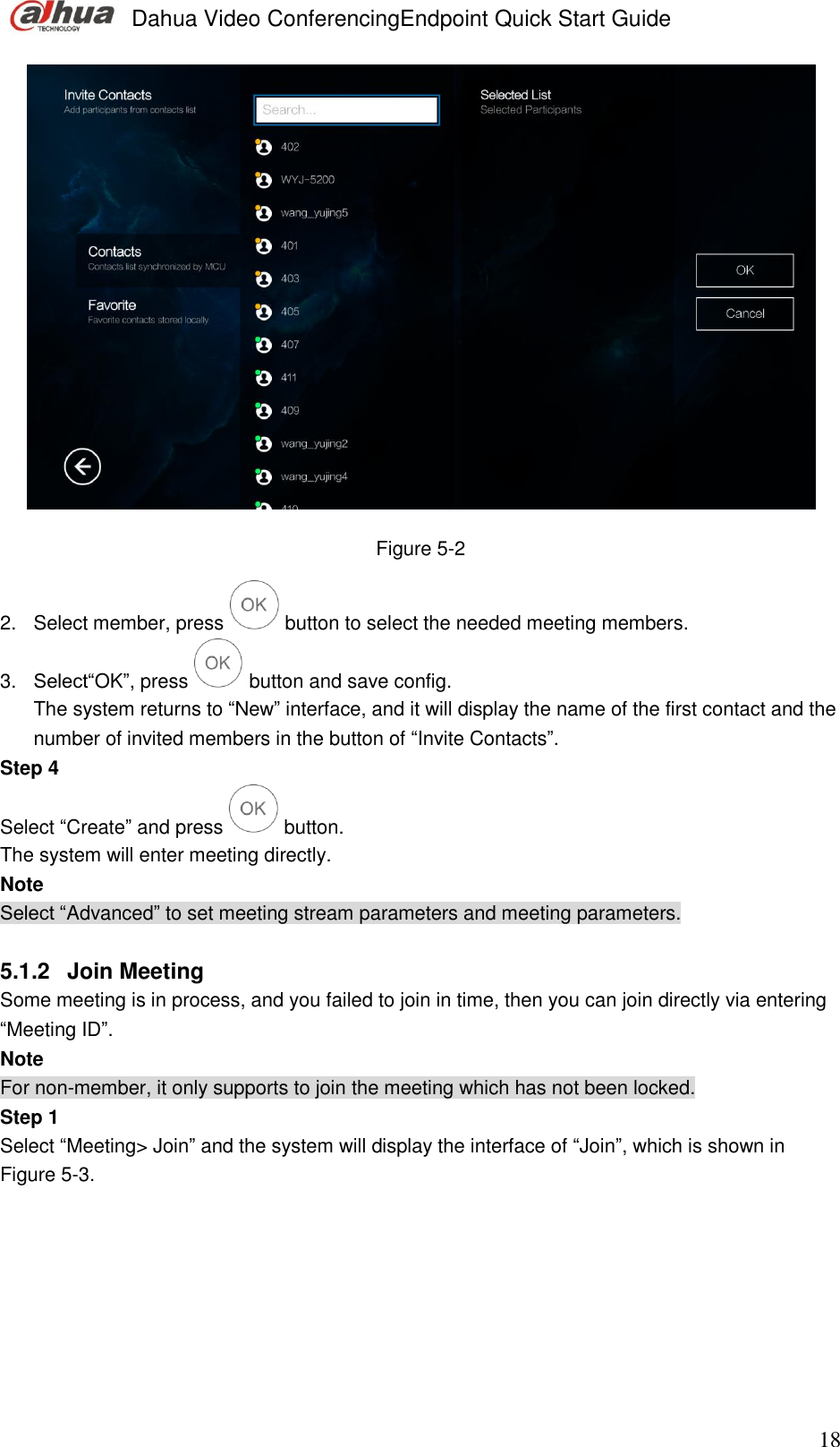 Page 27 of Zhejiang Dahua Vision Technology VCS-TS20A0 VIDEO CONFERENCING ENDPOINT User Manual