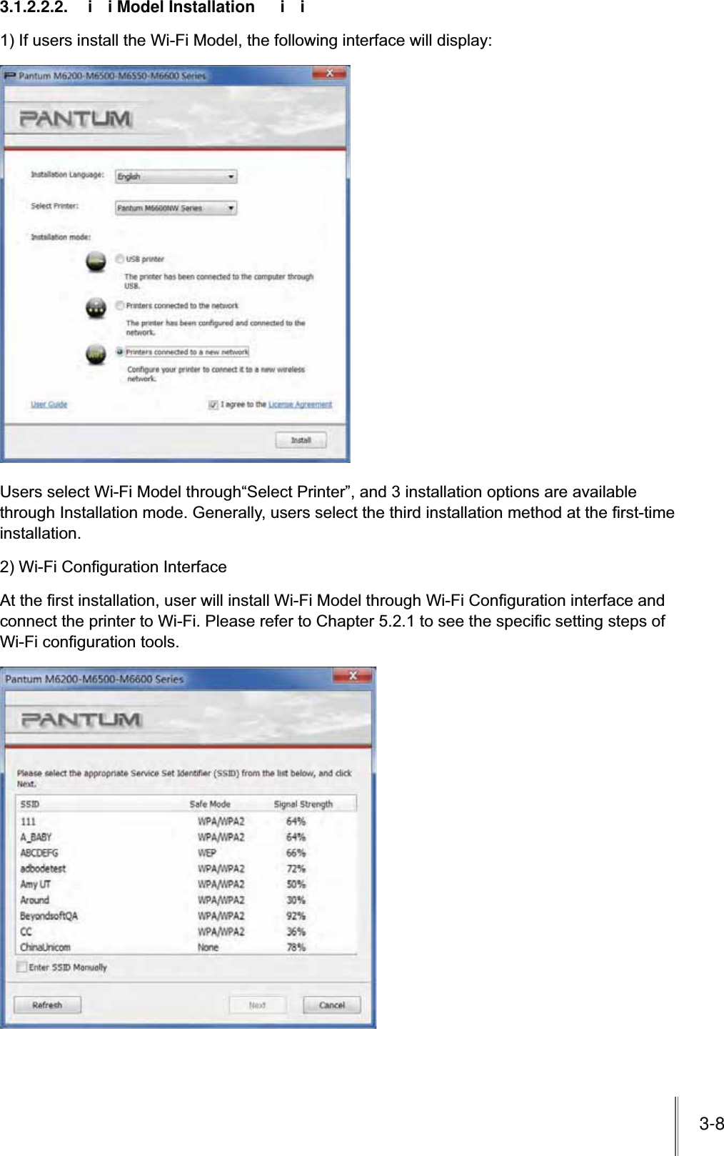 3-83.1.2.2.2.  i i Model Installation  i i