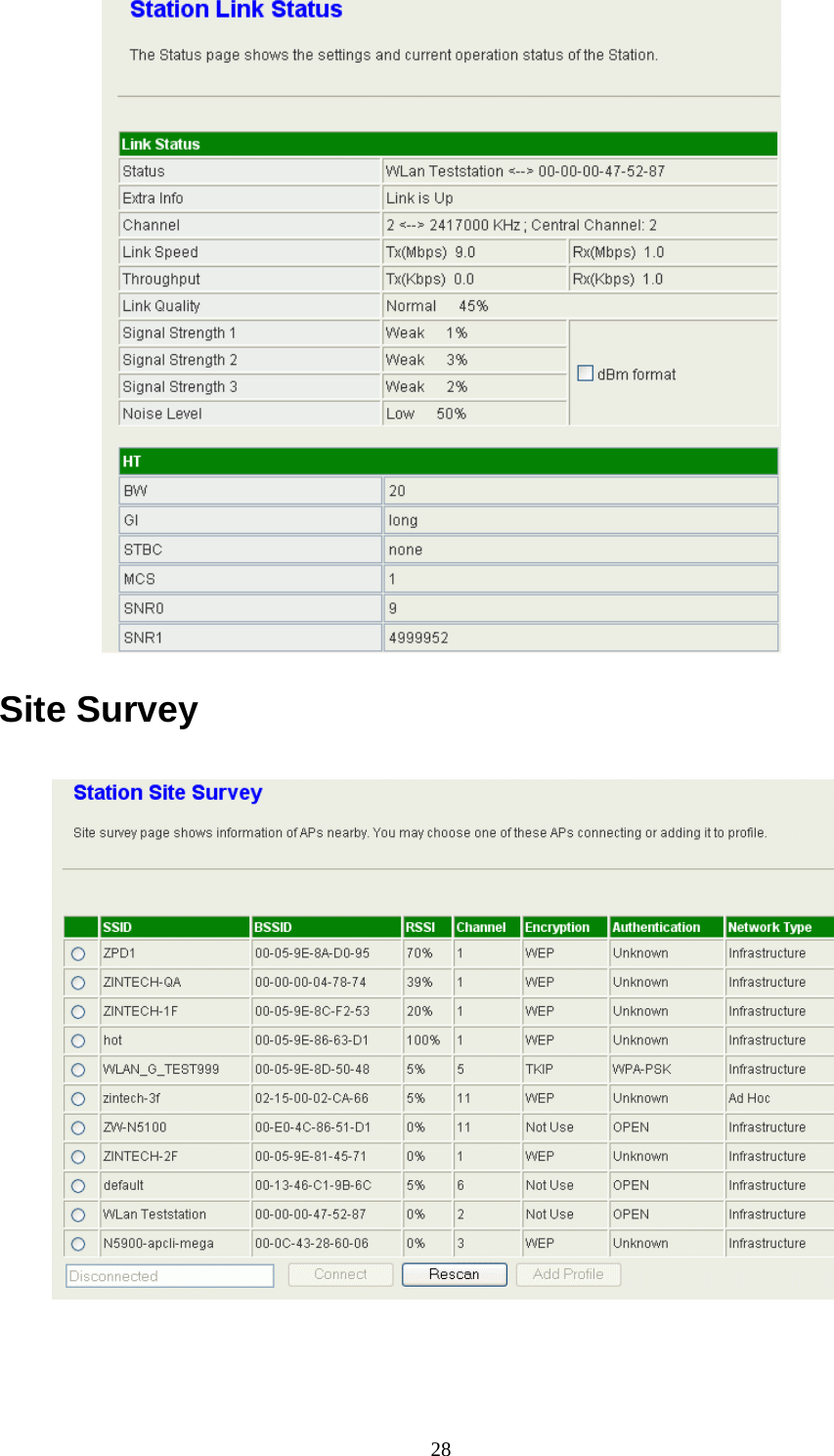  28 Site Survey    