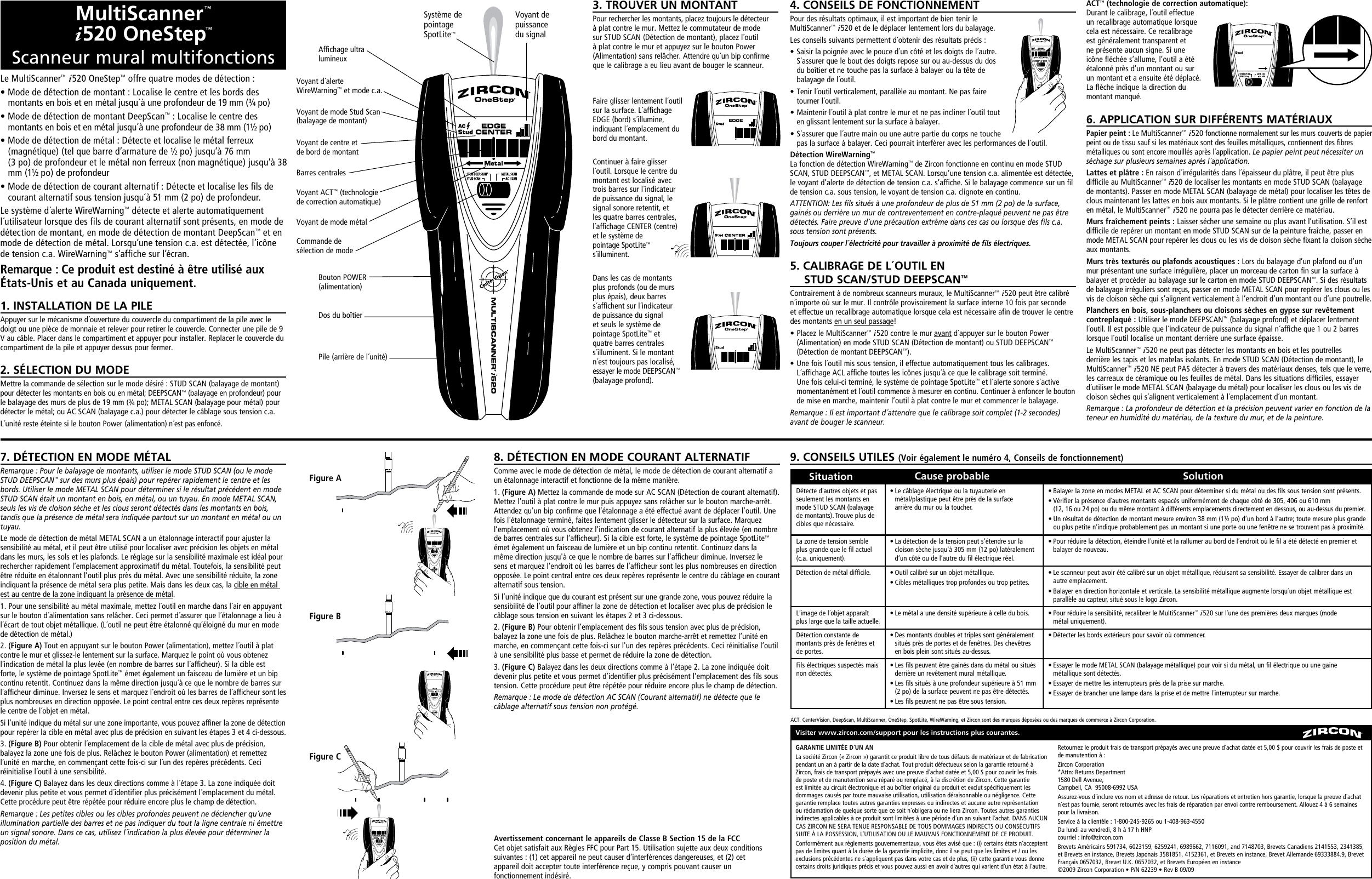 Page 3 of 3 - Zircon Zircon-Multiscanner-I520-Onestep-Owner-S-Manual