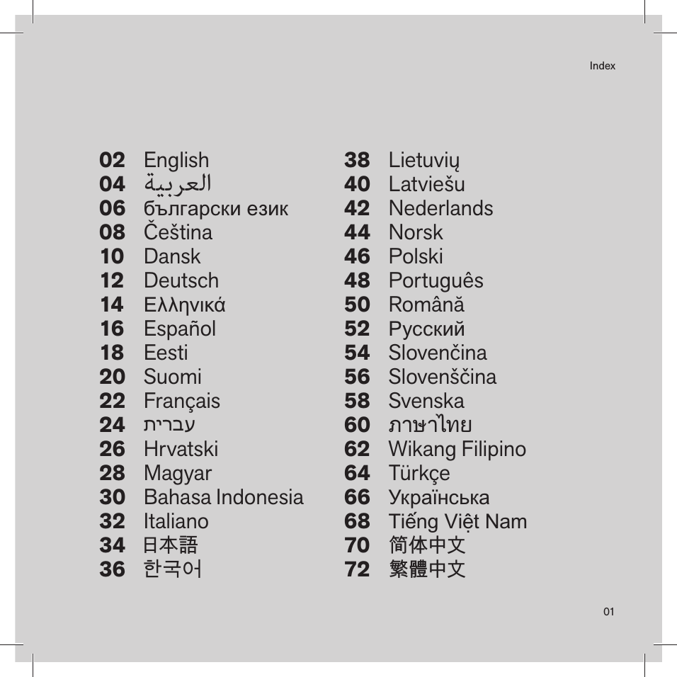 01IndexEnglish ͈͇͒͊͗͑͘͡͏͎͌͏͑ČeštinaDanskDeutsch˃˨˨ˤ˪˦˧˙EspañolEestiSuomiFrançaisHrvatskiMagyarBahasa IndonesiaItaliano㡴㦻崭뼑霢꽩ﺔﻴﺑﺮﻌﻟا ҜҋҚ҃Ҕ020406081012141618202224262830 323436384042444648505254565860626466687072LietuviųLatviešuNederlandsNorskPolskiPortuguêsRomână̷͚͑͘͘͏͐SlovenčinaSlovenščinaSvenskaࡗࡩࡠࡩࡷࡎ࡙Wikang FilipinoTürkçe̺͇͔͇͑͗ͭͣ͑͘7LୱQJ9L୹W1DP丏⇢₼㠖僐浣₼㠖