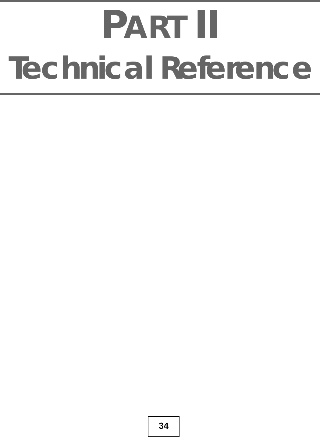 34PART IITechnical Reference