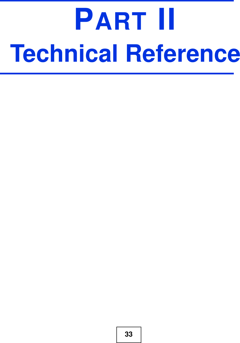 33PART IITechnical Reference