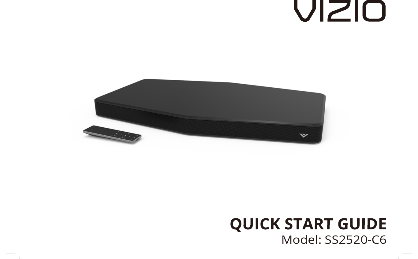 QUICK START GUIDEModel: SS2520-C6