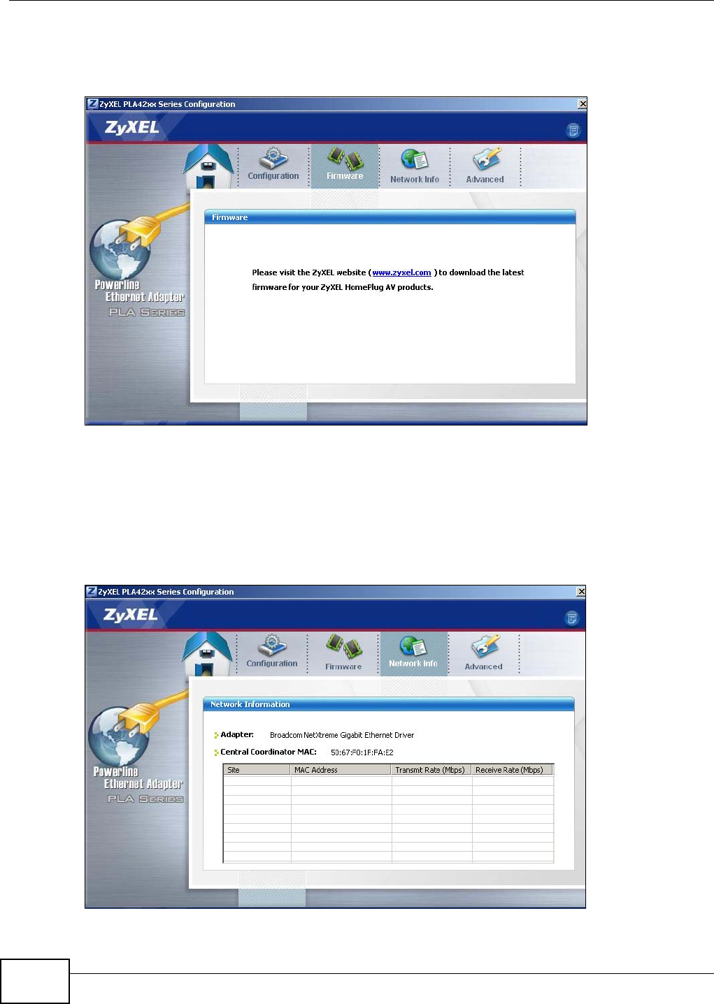 Zyxel Configuration Utility