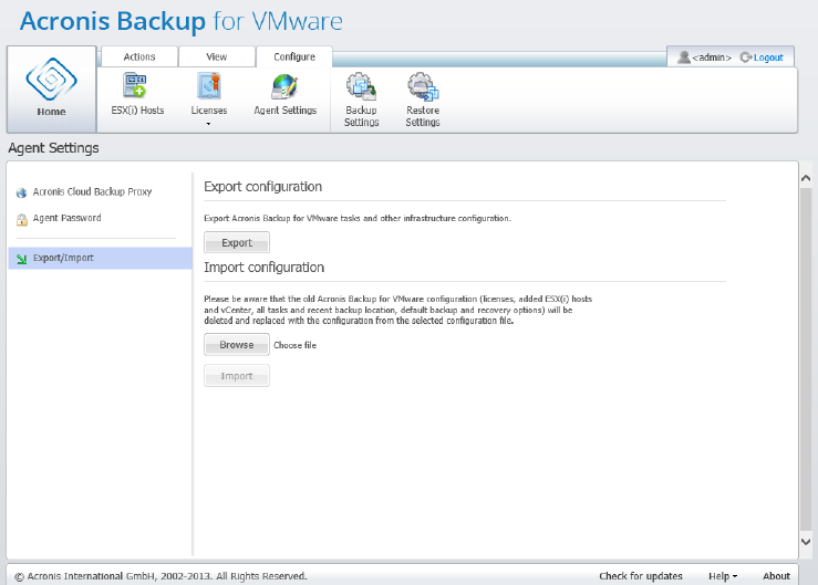acronis backup for vmware stuck on cancelling