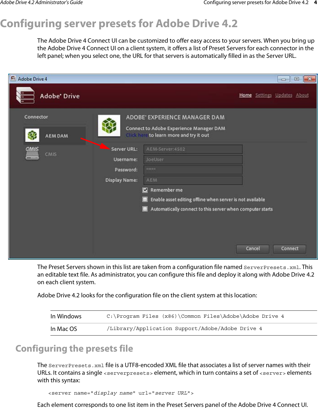 Page 4 of 10 - Adobe Drive 4.2 Administrator’s Guide - Administrator's 42 Admin