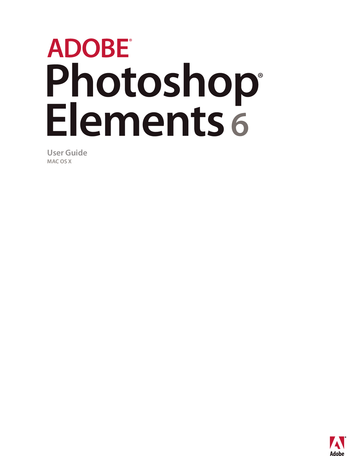 Adobe photoshop elements 6.0 for mac catalina