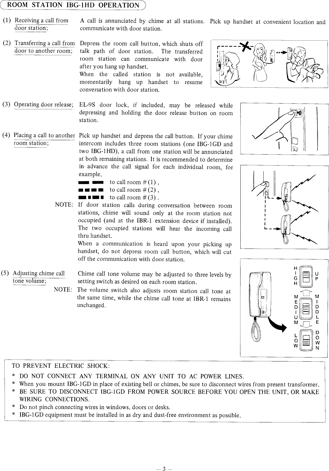 Page 3 of 4 - Aiphone El9s User Manual  1dc1b963-a254-47e5-97be-a675a2444209