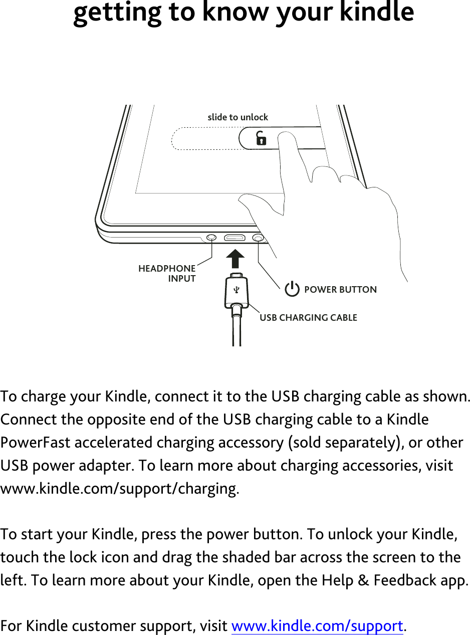 Page 1 of 2 - Amazon - QSG_Kindle_Fire_2nd_Genx Kindle Fire 2nd Generation Getting Started Gen QSG