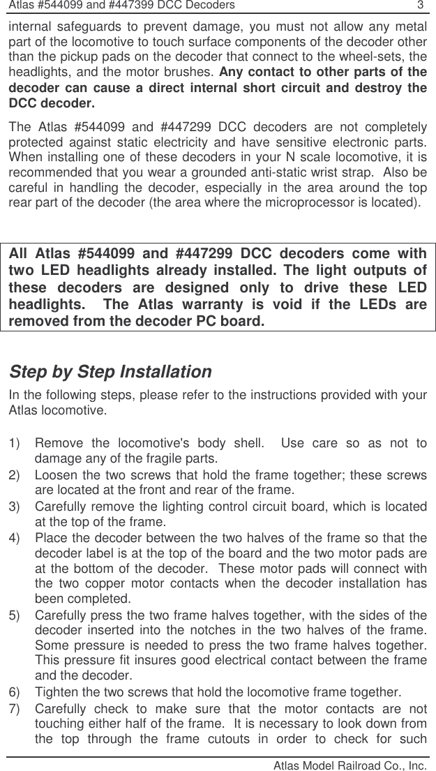 Page 3 of 12 - Atlas 447299 N_SD24or26Manual_Atlas User Manual  1f6dcd01-bca7-4fe1-9801-2e6ce06ea4c6