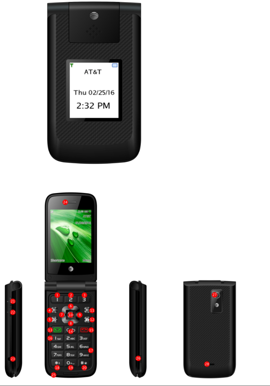 Att Cingular User Guide 20160303x Flip Instructions For Use M3620 EN