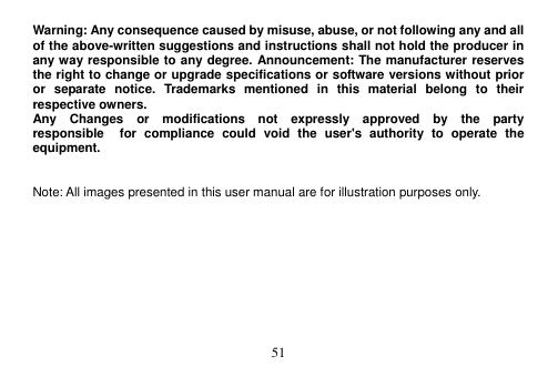 Page 52 of b mobile 30-063 Mobile Phone User Manual 