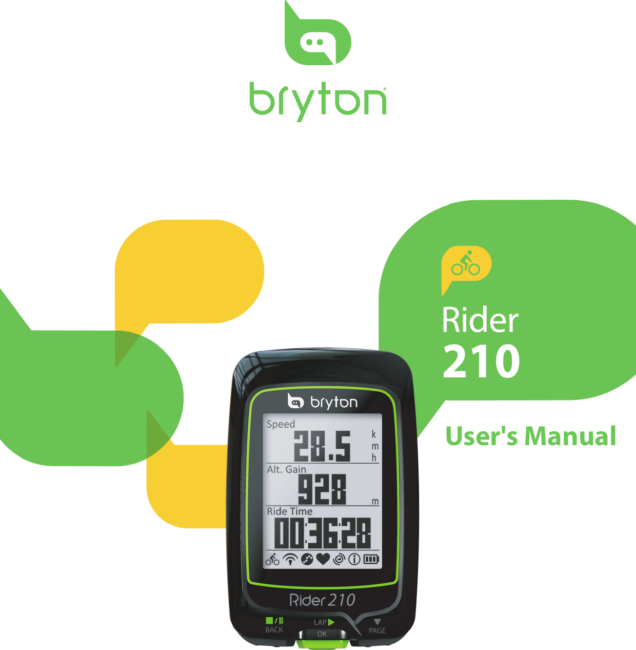 bryton rider 210