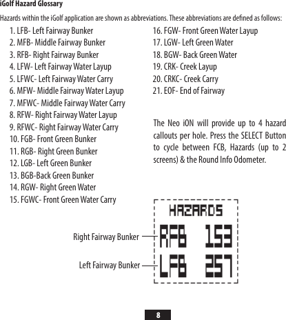 Page 9 of 12 - Bushnell  Neo Ion - Quick Start Guide Neo-i ON-QSG-EN