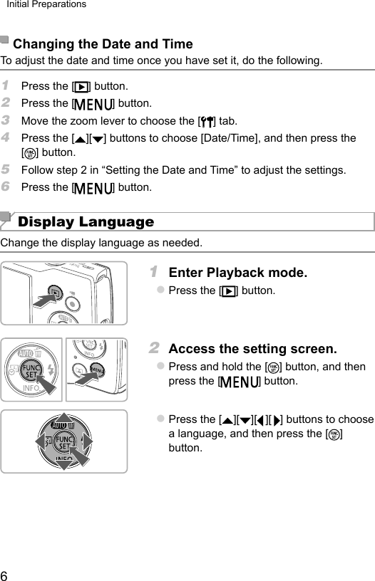 Page 6 of 10 - Canon IXUS 185 - Getting Started QG EN