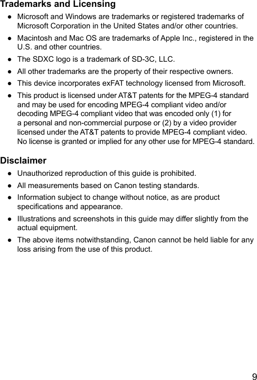 Page 9 of 10 - Canon IXUS 185 - Getting Started QG EN