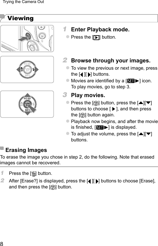 Page 8 of 11 - Canon  Power Shot SX540 HS - Getting Started PS QSG EN