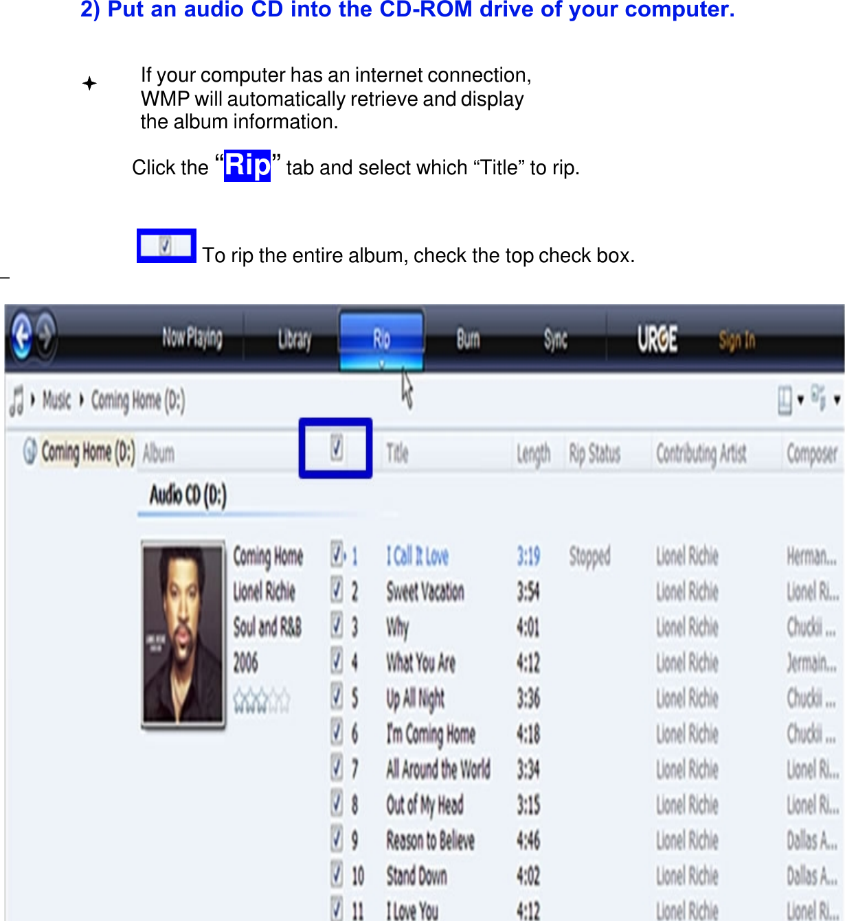 Page 3 of 10 - Coby  MP-C885 - Quick Setup Guide MPC885 SG