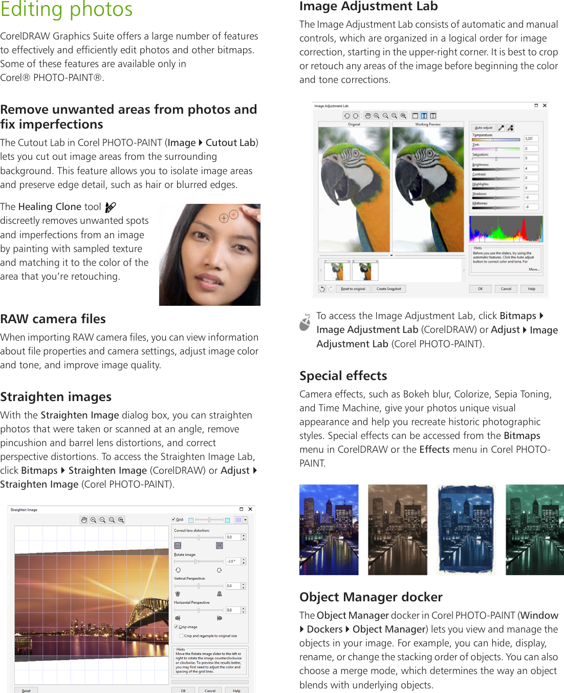 Page 10 of 12 - Corel CorelDRAW Graphics Suite X8 Quick Start Guide Draw - CDRAW-GS-X8 QSG EN