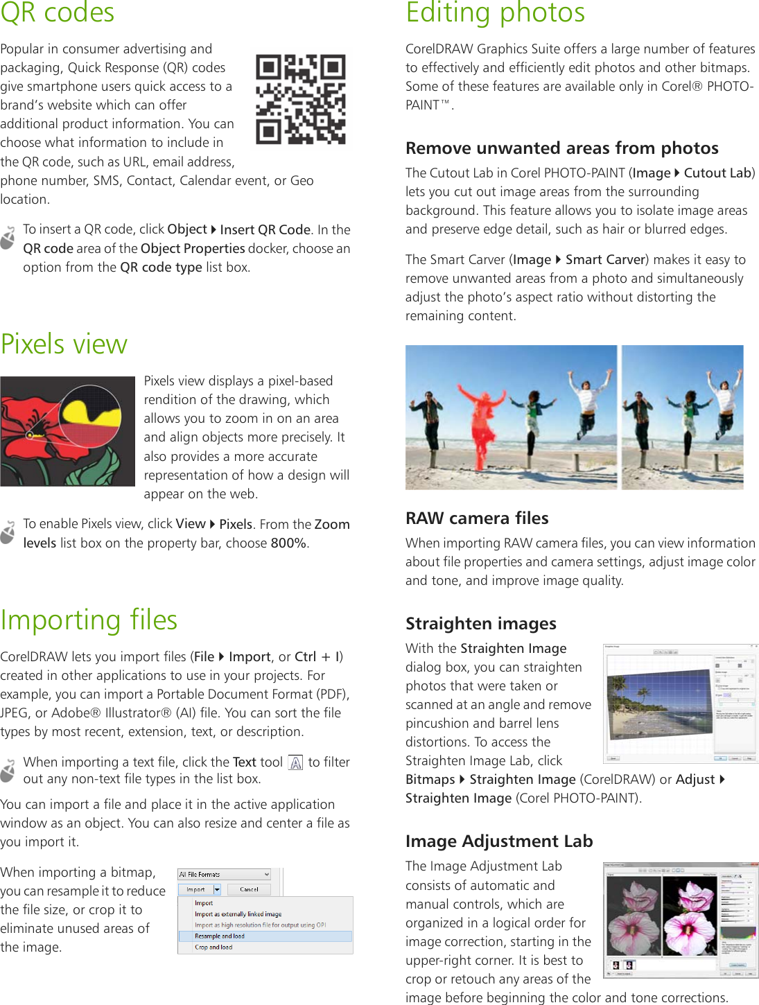 Page 10 of 12 - Corel CorelDRAW Graphics Suite X7 Quick Start Guide Draw - Graphics-Suite-X7-QSG-EN