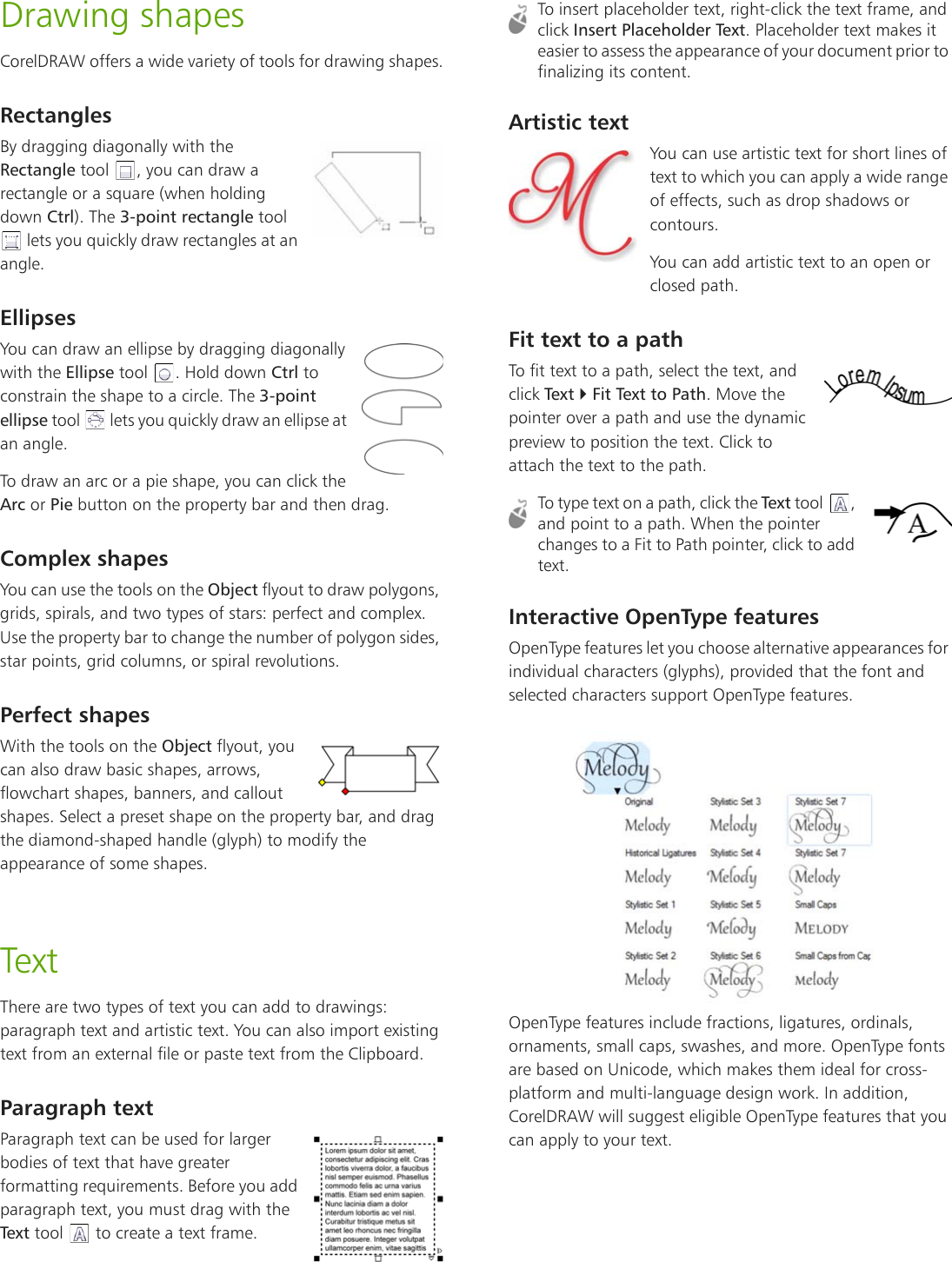 Page 4 of 12 - Corel CorelDRAW Graphics Suite X7 Quick Start Guide Draw - Graphics-Suite-X7-QSG-EN