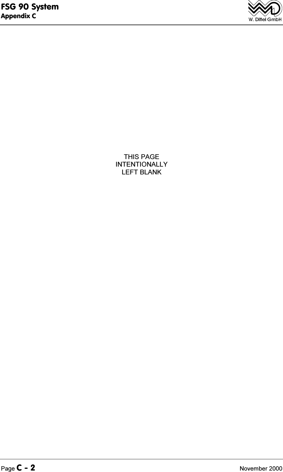 )6*6\VWHP$SSHQGL[&amp;3DJH&amp; 1RYHPEHU7+,63$*(,17(17,21$//</()7%/$1.