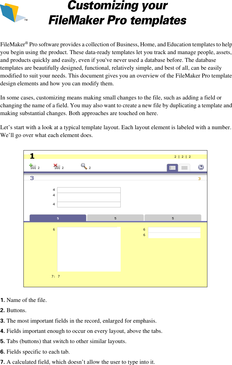 Page 1 of 3 - Filemaker File Maker Pro 6 - Custom S Guide Fm6 En