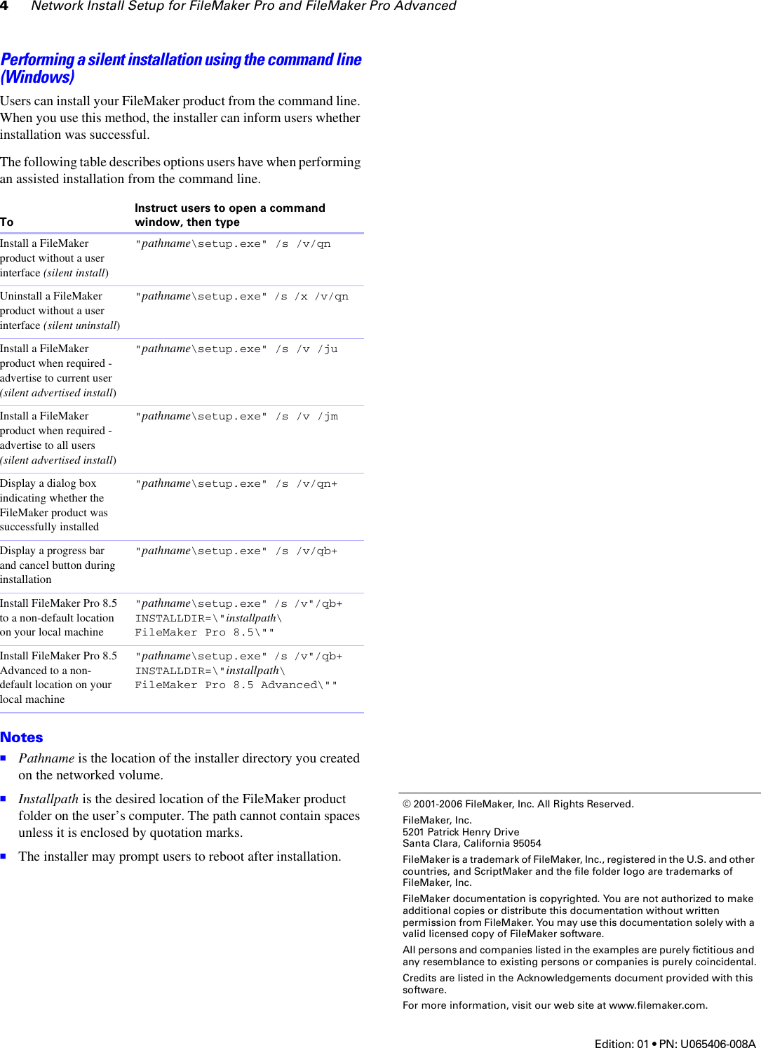 Page 4 of 4 - Filemaker Network Install Setup For Pro 8 And Advanced File Maker 8.5 - Fmp85 En
