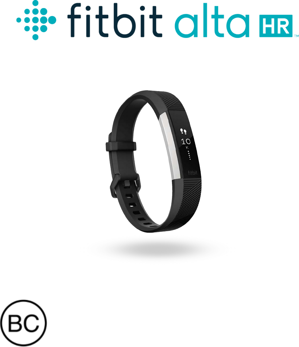 Fitbit Alta HR Product Manual En US