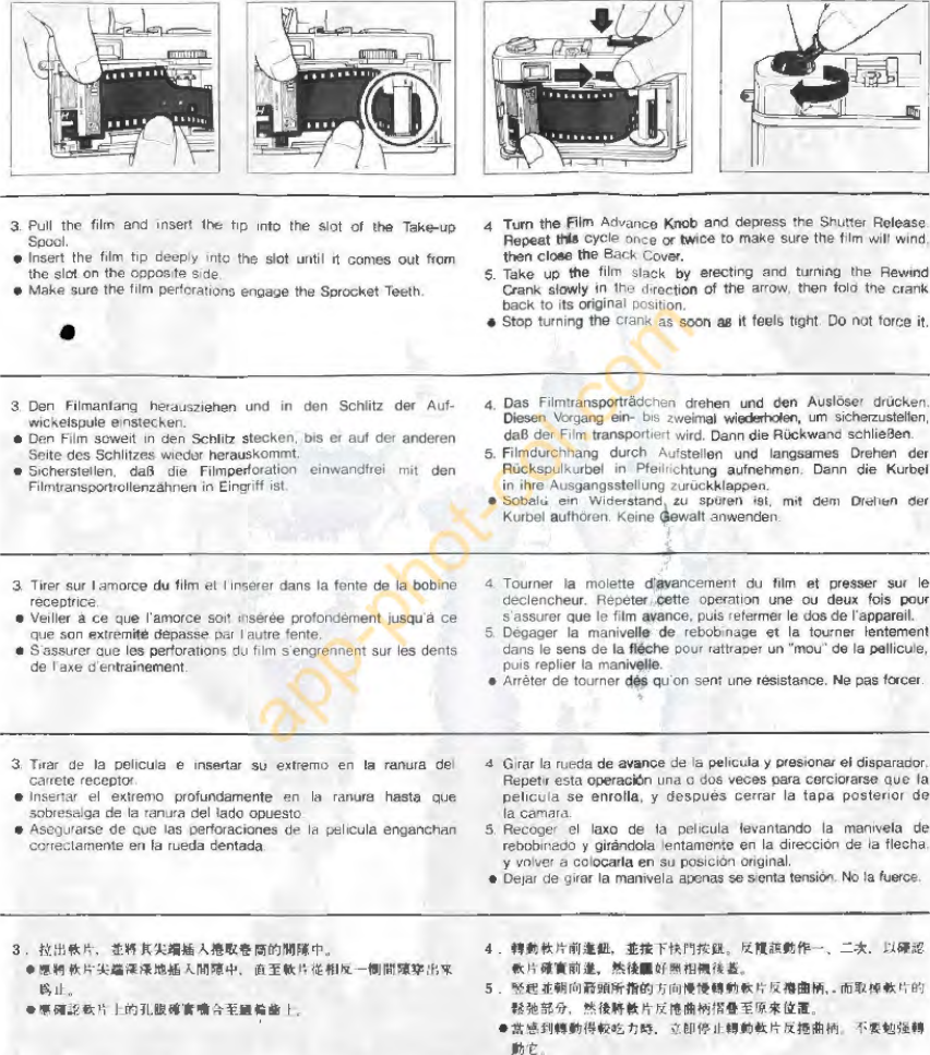 Page 4 of 8 - Fuji MA-1 - Instructions For Use MA1 ML