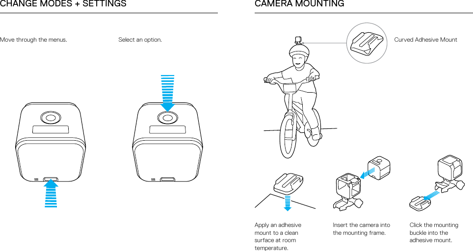 Page 3 of 4 - Gopro  HERO 5 - Session Quick Start Guide HERO5Session QSG ENG