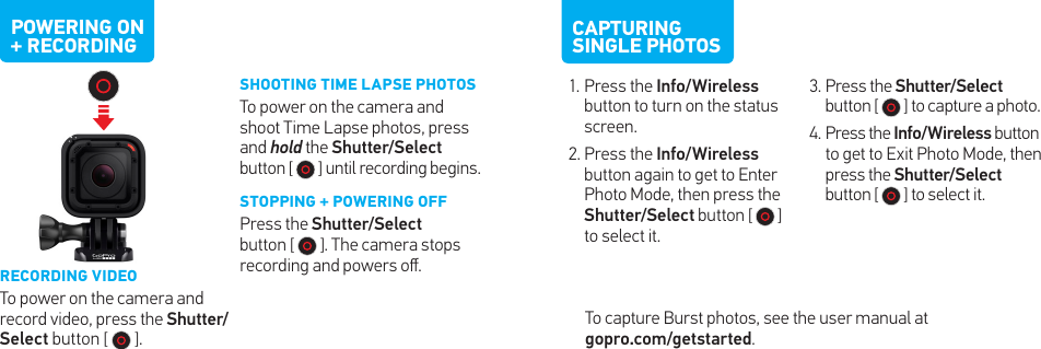 quick for gopro user guide