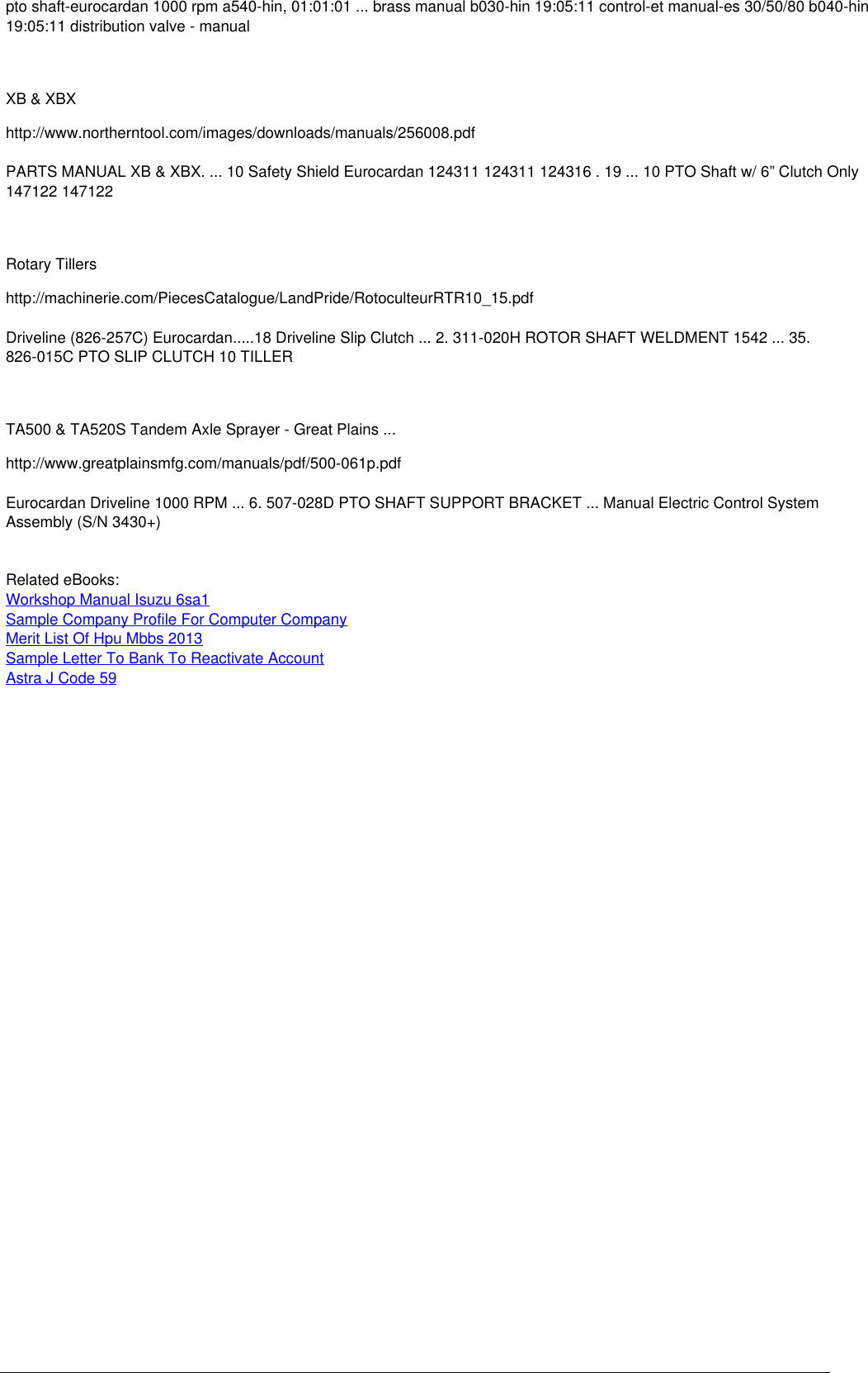 Page 2 of 2 - Hp Eurocardan Pto Shaft Manual Preview ! Eurocardan-pto-shaft-manual