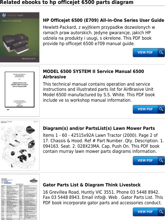 Page 3 of 6 - Hp Officejet 6500 Parts Diagram - Productmanualguide.com Preview ! Hp-officejet-6500-parts-diagram
