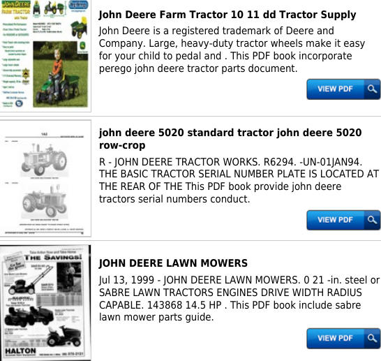 Page 6 of 6 - Hp John Deere 325 Lawn Tractor Manual - Productmanualguide.com Preview ! John-deere-325-lawn-tractor-manual