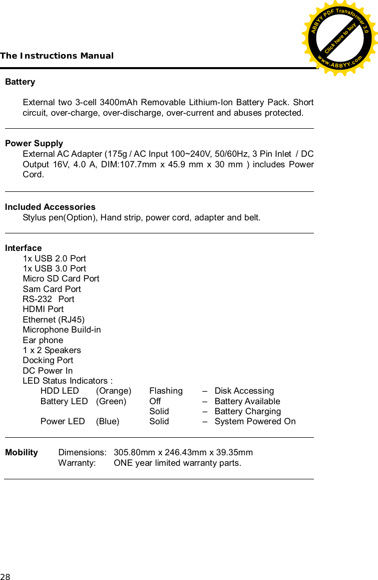 Page 34 of i Mobile Technology IB10 Tablet PC User Manual 