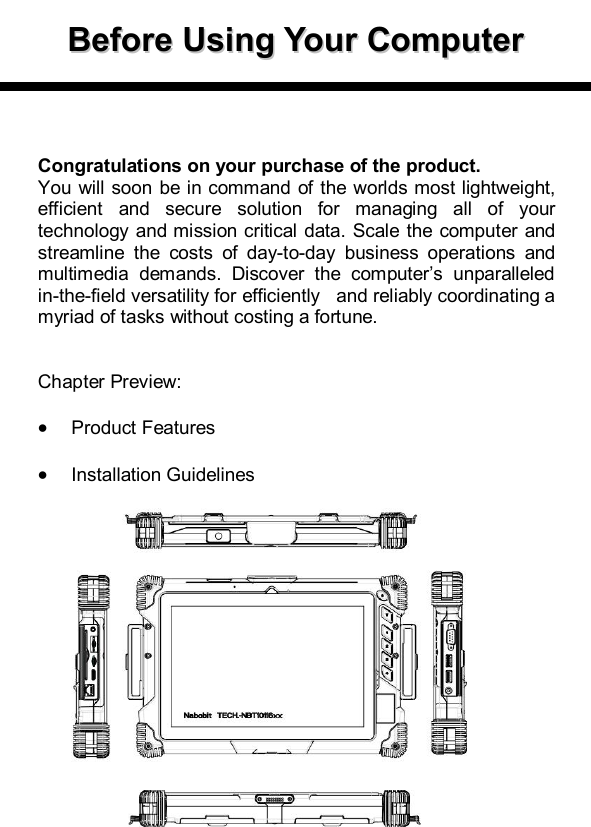 Page 7 of i Mobile Technology IB10 Tablet PC User Manual 