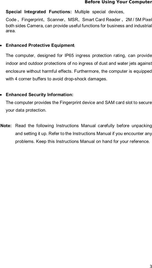 Page 9 of i Mobile Technology IB10 Tablet PC User Manual 