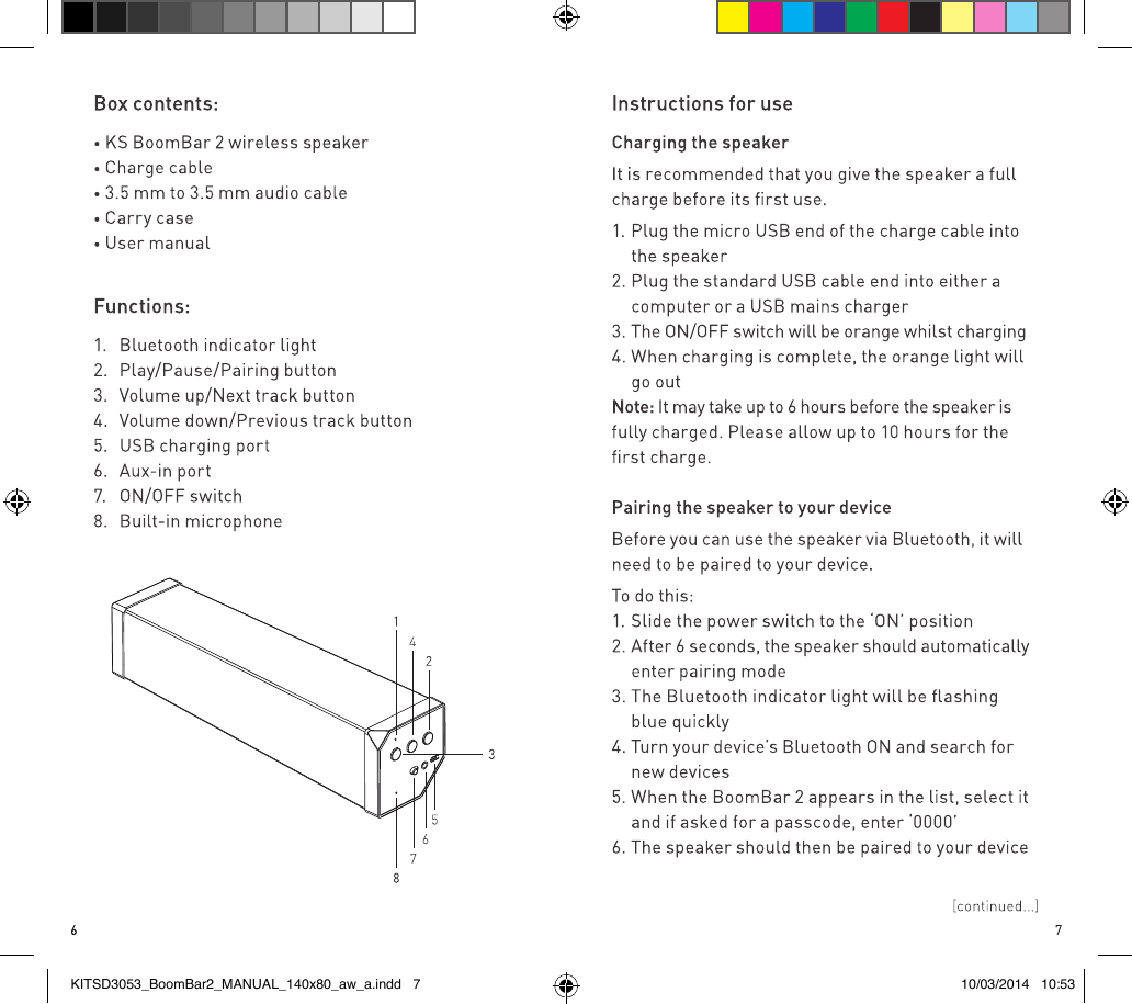 KITSD3053_BoomBar2_MANUAL_140x80_aw_a.indd   7 10/03/2014   10:53