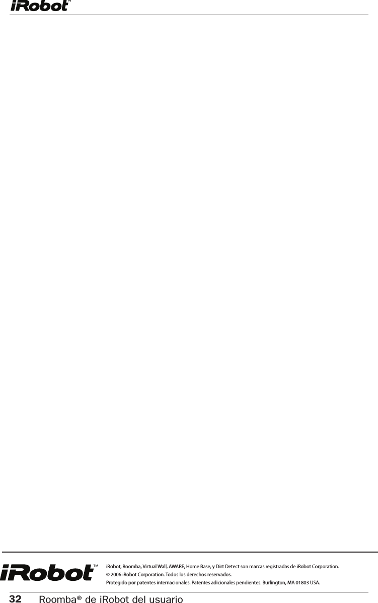 Page 8 of 8 - IRobot Español Es-ES