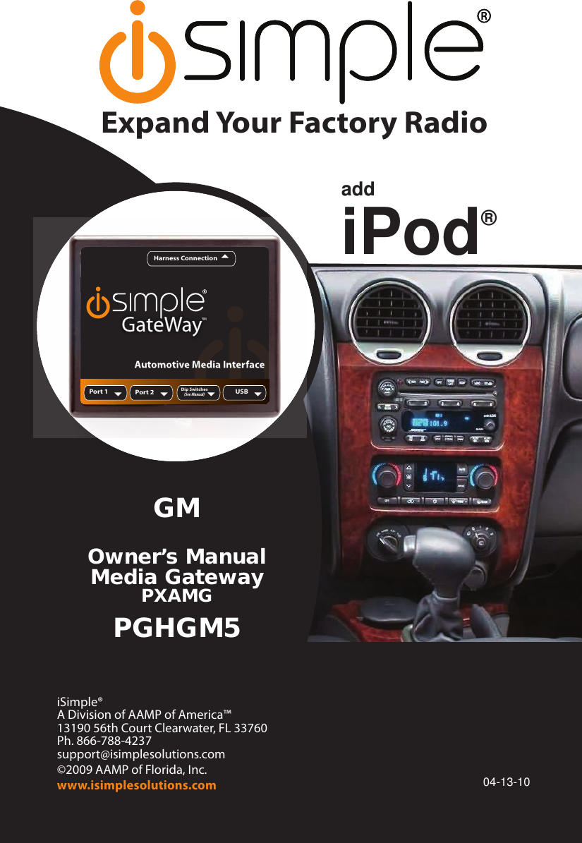 ISimple PXAMG User Manual To The Df03d8ad e864 453d b9bd