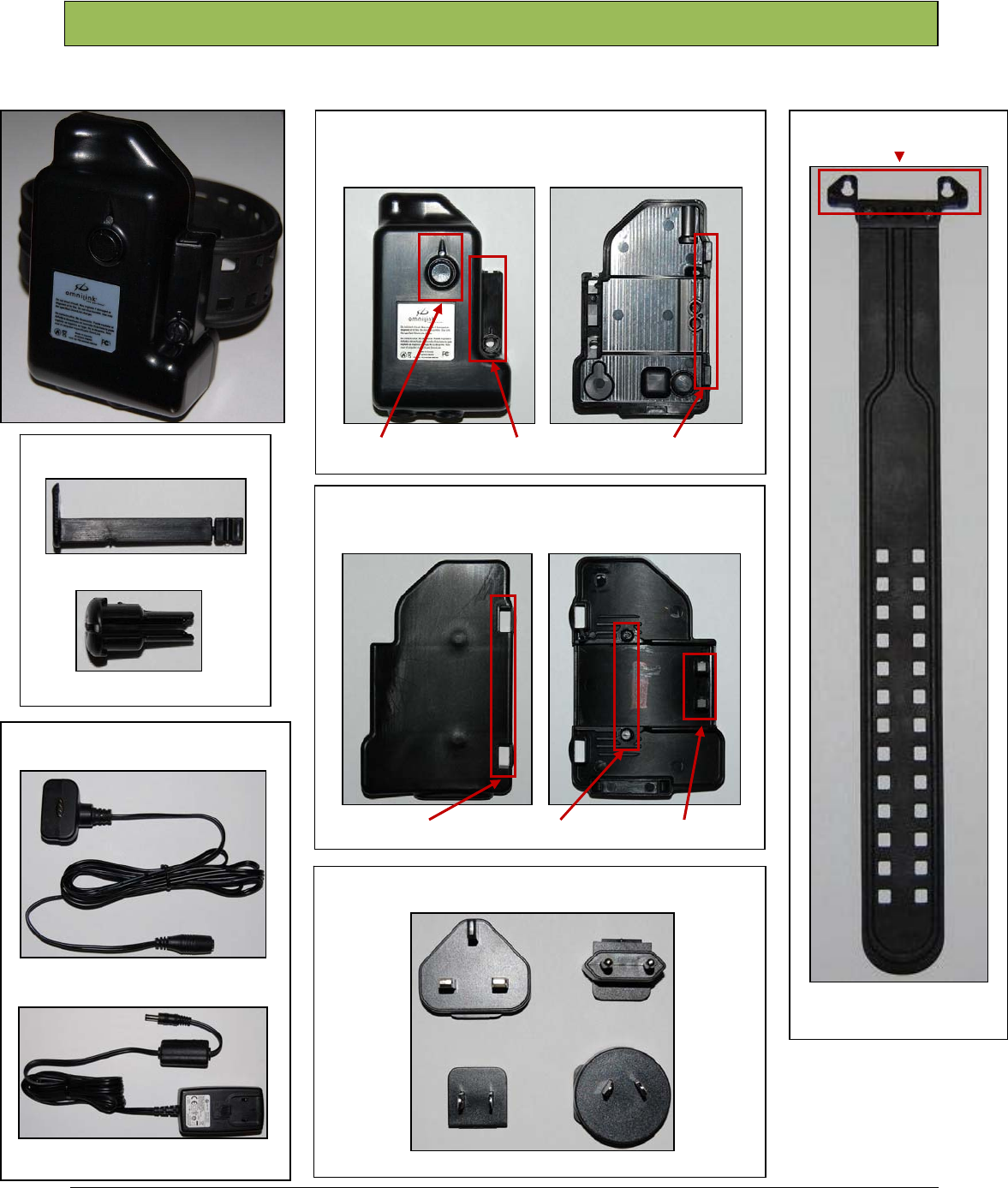 Omnilink Systems OL300G GSM/GPS Ankle Worn Tracking Device User Manual