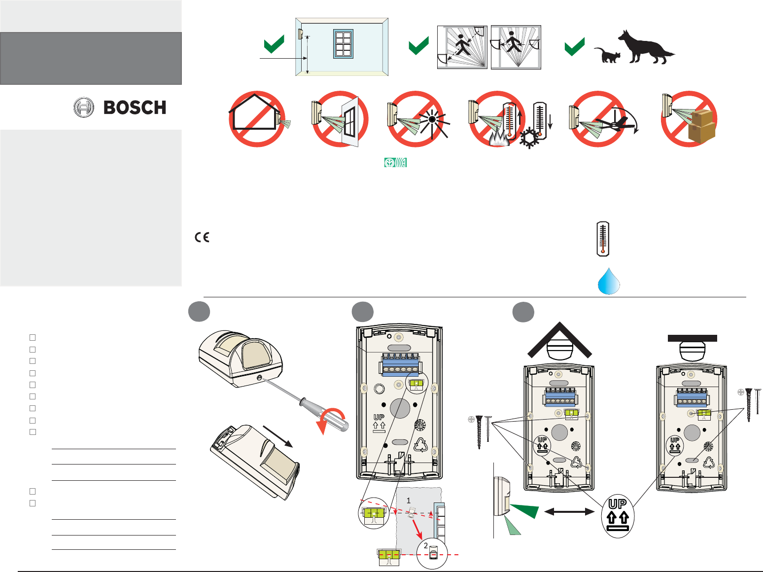 Bosch Motion Sensor Wiring Diagram - Wiring Diagram Schema