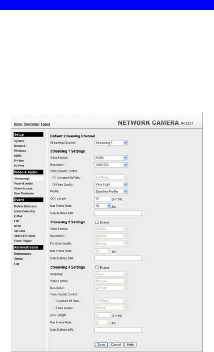 Sercomm RC8221 Compact HD (11N) Wireless Network Camera User Manual